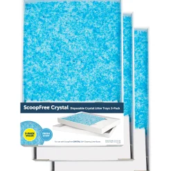 Sale PetSafe ScoopFree® Crystal Disposable Litter Tray, Fresh Scent, 3-Pack