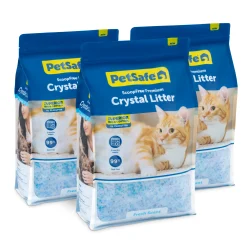 Best Sale PetSafe ScoopFree® Premium Crystal Litter 8 lb Bag, Fresh, 3-pack