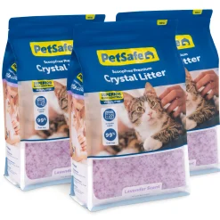 Online PetSafe ScoopFree® Premium Crystal Litter 8 lb Bag, Lavender, 3-pack